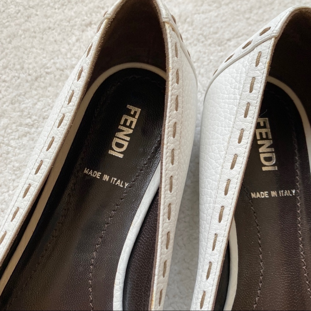Fendi leather shoes  36.5 - Picture 3 of 14